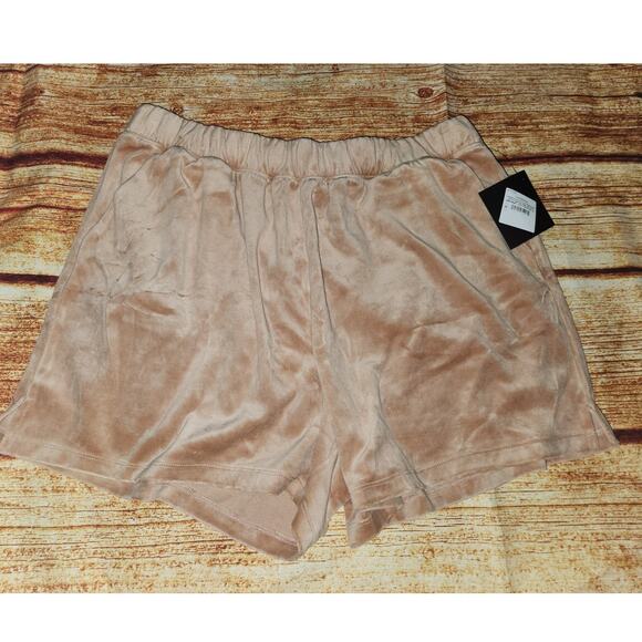 Ava & Viv NWT Clay Velour Knit Shorts‎ Size X - Picture 1 of 7